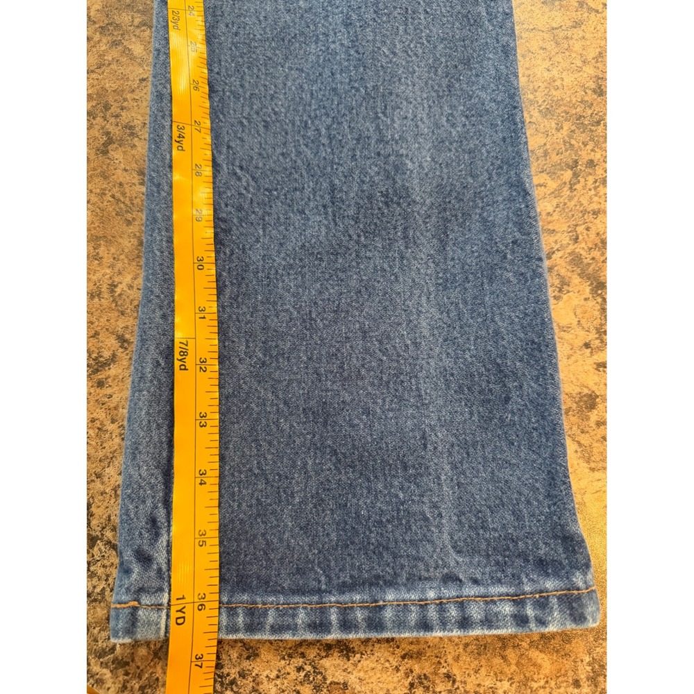 VTG Wrangler 13MWZ Cowboy Cut Orig Fit Jeans Mens 36x38 (Fits 33x36) Made in USA - Picture 12 of 12